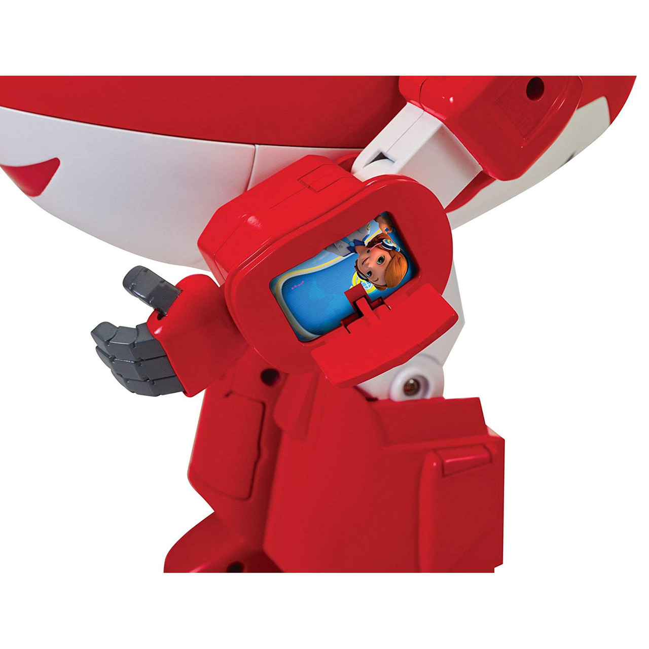 Jett Super Wings Figures Super Wings ROBOT READY JETT Interactive