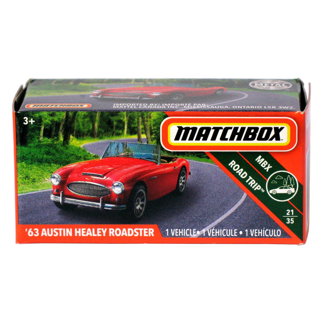 matchbox 63 austin healey roadster