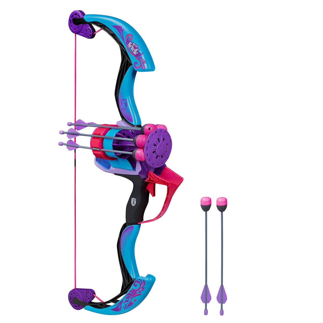 Nerf Rebelle Secrets & Spies Arrow Revolution Bow - The Toy Barn