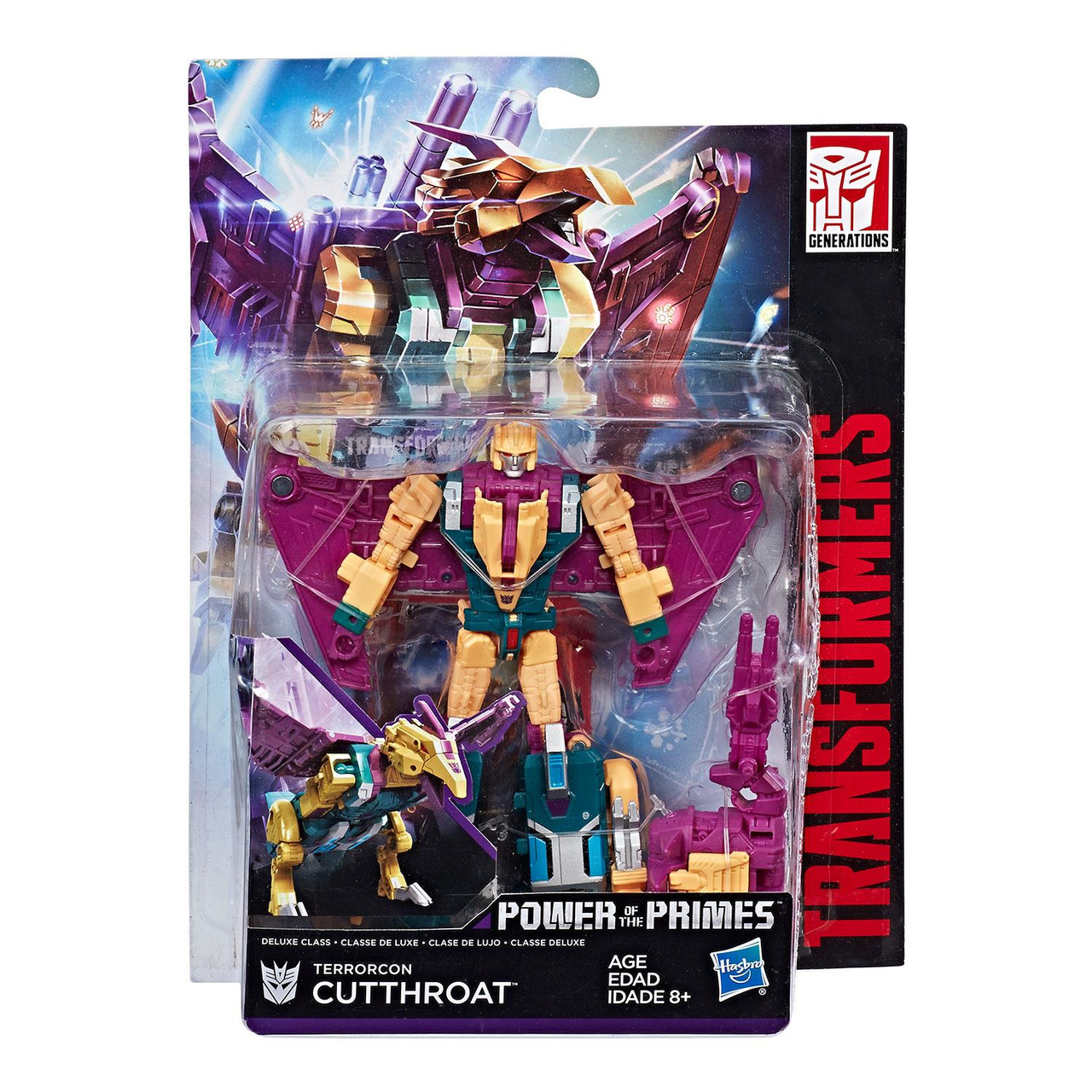 Transformers Power of the Primes Deluxe Class Terrorcon CUTTHROAT