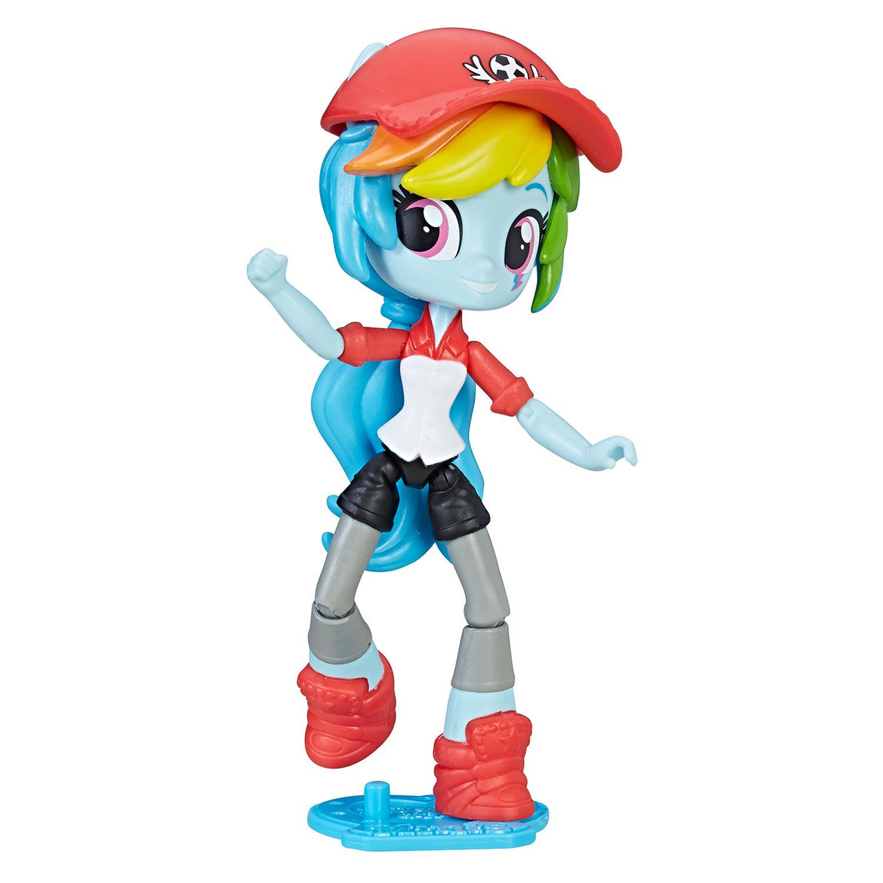 My Little Pony Equestria Girls Rainbow Dash Mall Collection Minis Doll Bubble N Squeak Toys