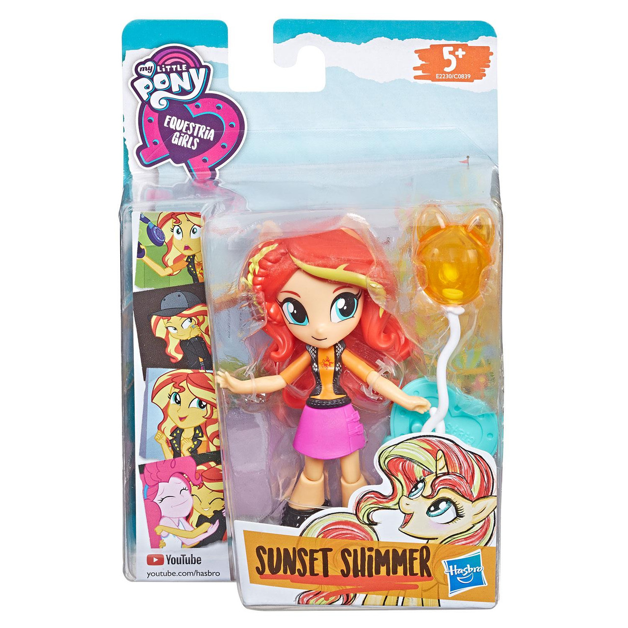 sunset shimmer mini doll