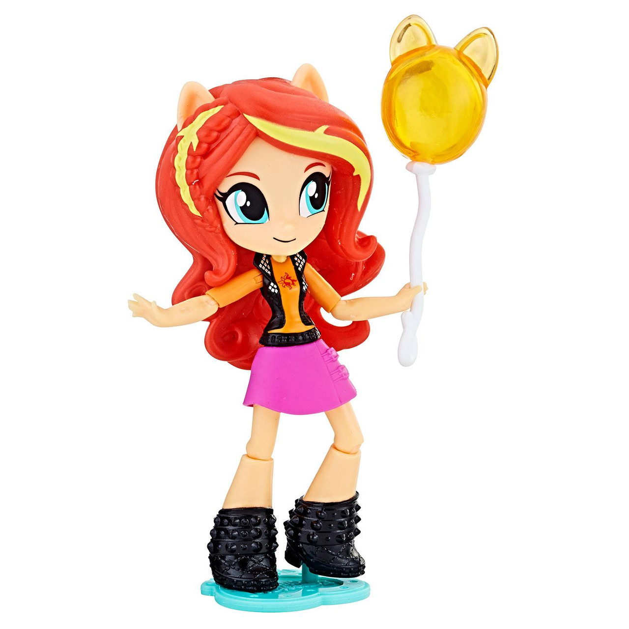 My Little Pony Equestria Girls SUNSET SHIMMER Theme Park Collection Minis  Doll Bubble-n-Squeak Toys