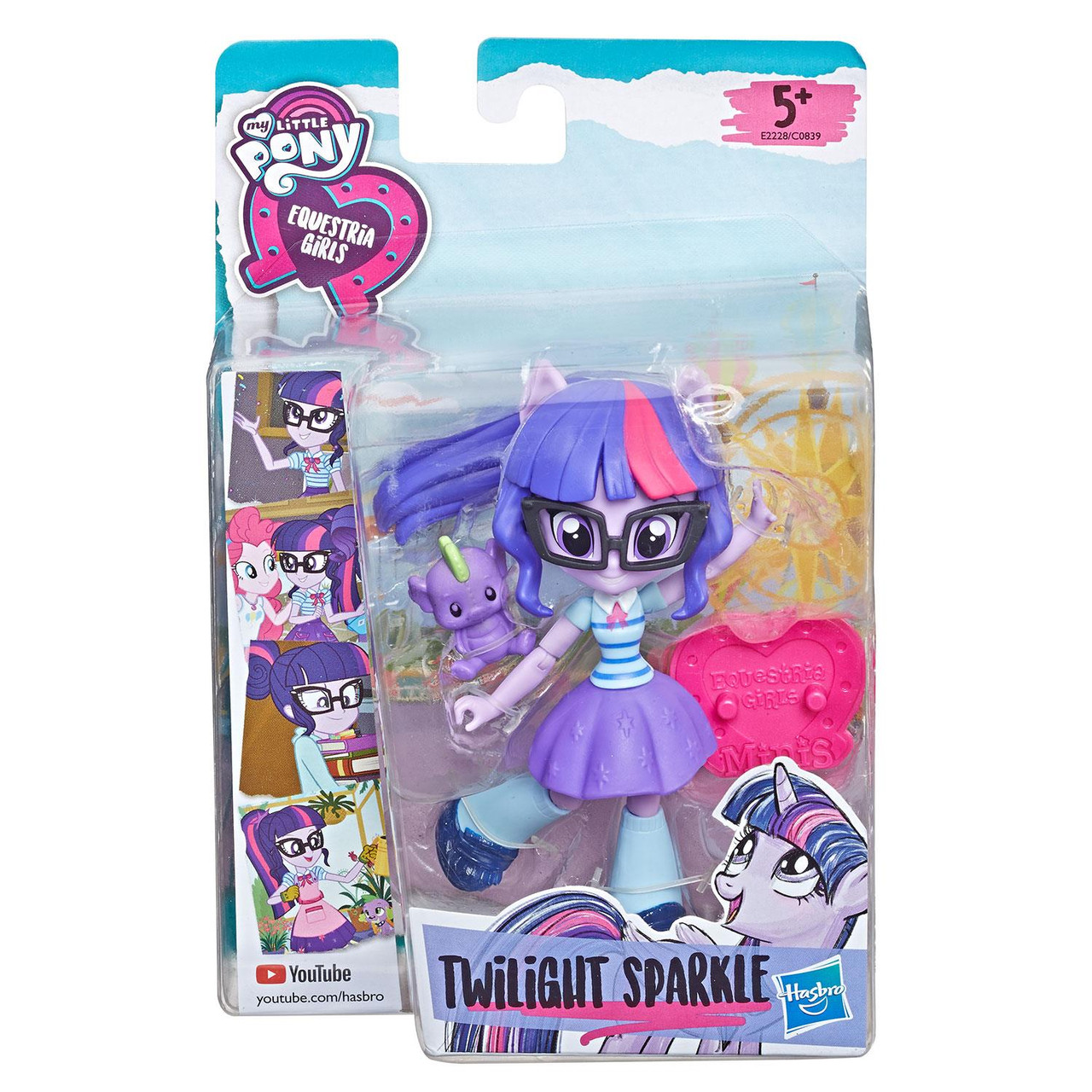 My Little Pony Equestria Girls TWILIGHT SPARKLE Theme Park Collection Minis Doll
