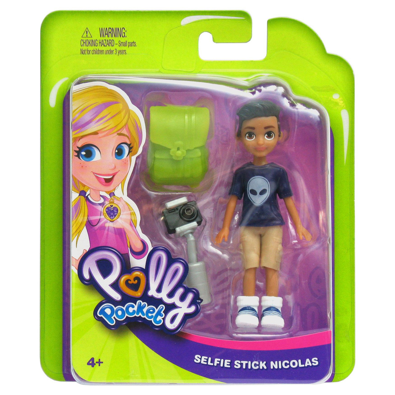 polly pocket selfie stick nicolas