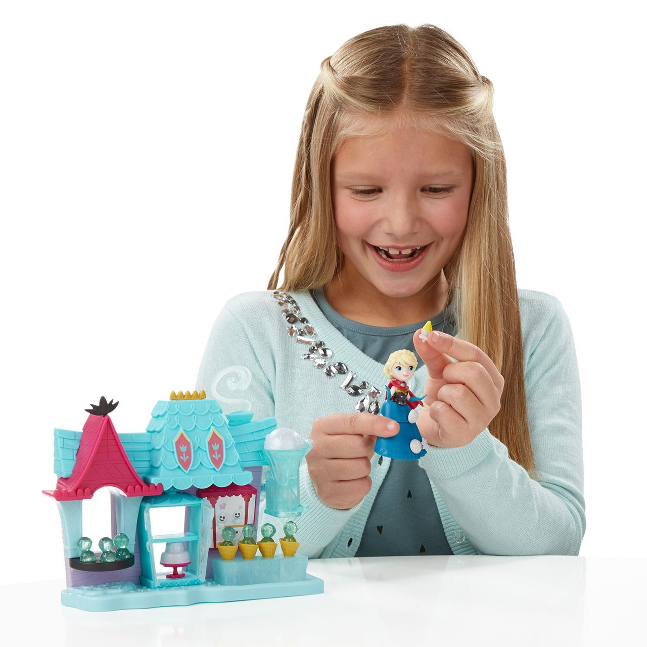 Disney Frozen Little Kingdom ARENDELLE TREAT SHOPPE Playset The