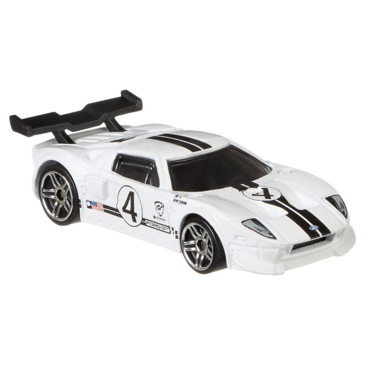 Hot Wheels FORD GT 2018 GRAN TURISMO Series #2 White FORD GT 1:64 Scale  Collectible Die Cast Metal Toy Car Model #7/8 : : Toys