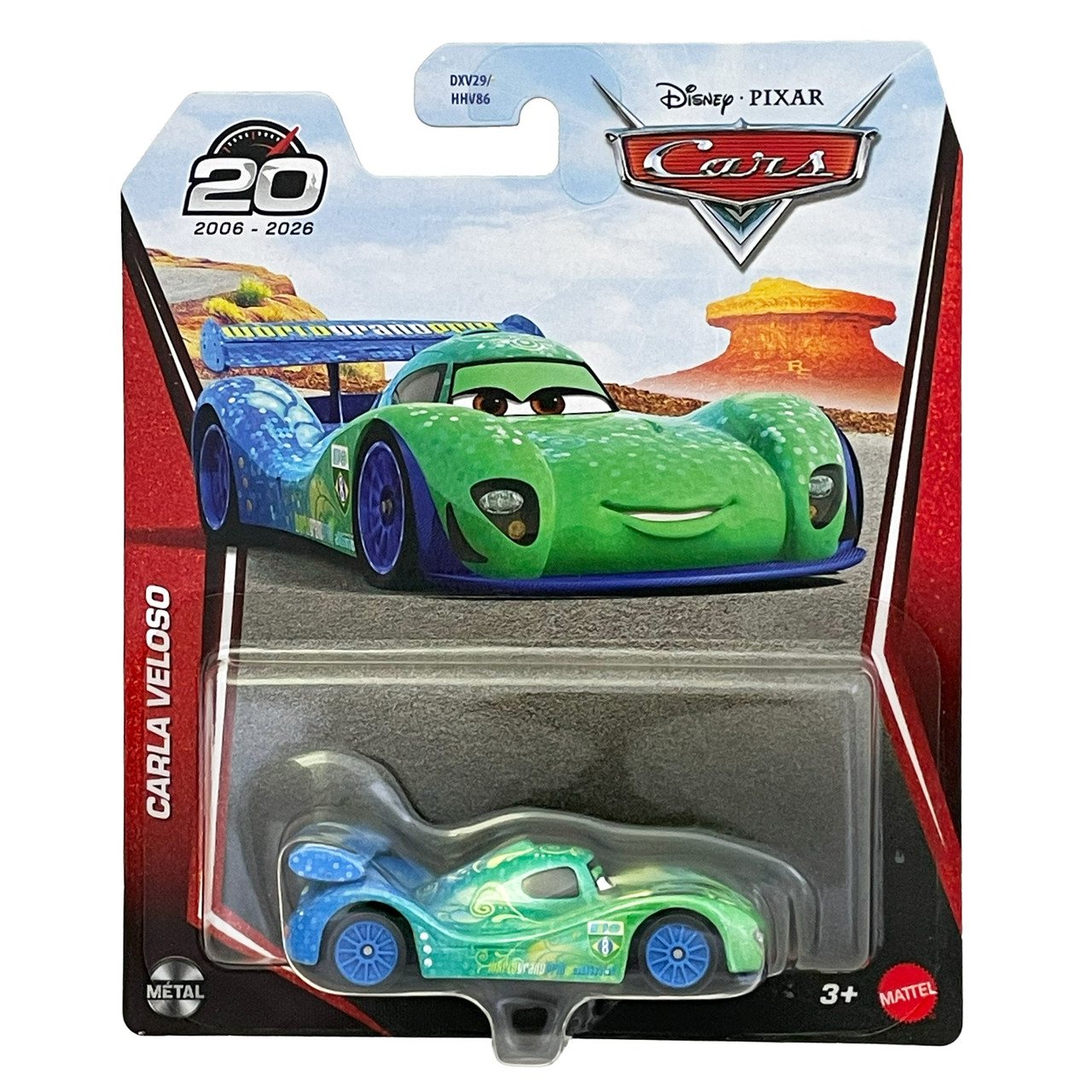 Disney Pixar Cars: CARLA VELOSO 1:55 Scale Die-Cast Vehicle - The