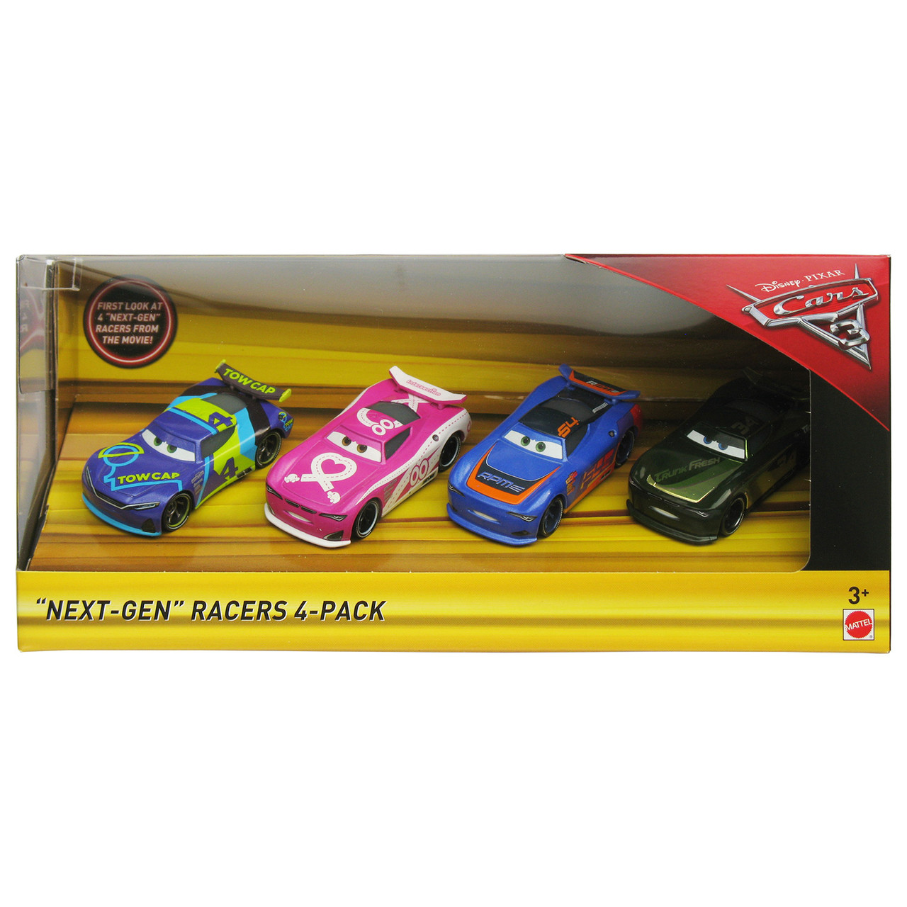 cars 3 next gen racers 4 pack