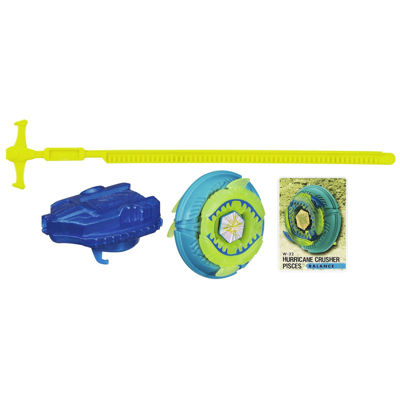 Beyblade Beywheelz: W-32 HURRICANE CRUSHER PISCES Balance - The