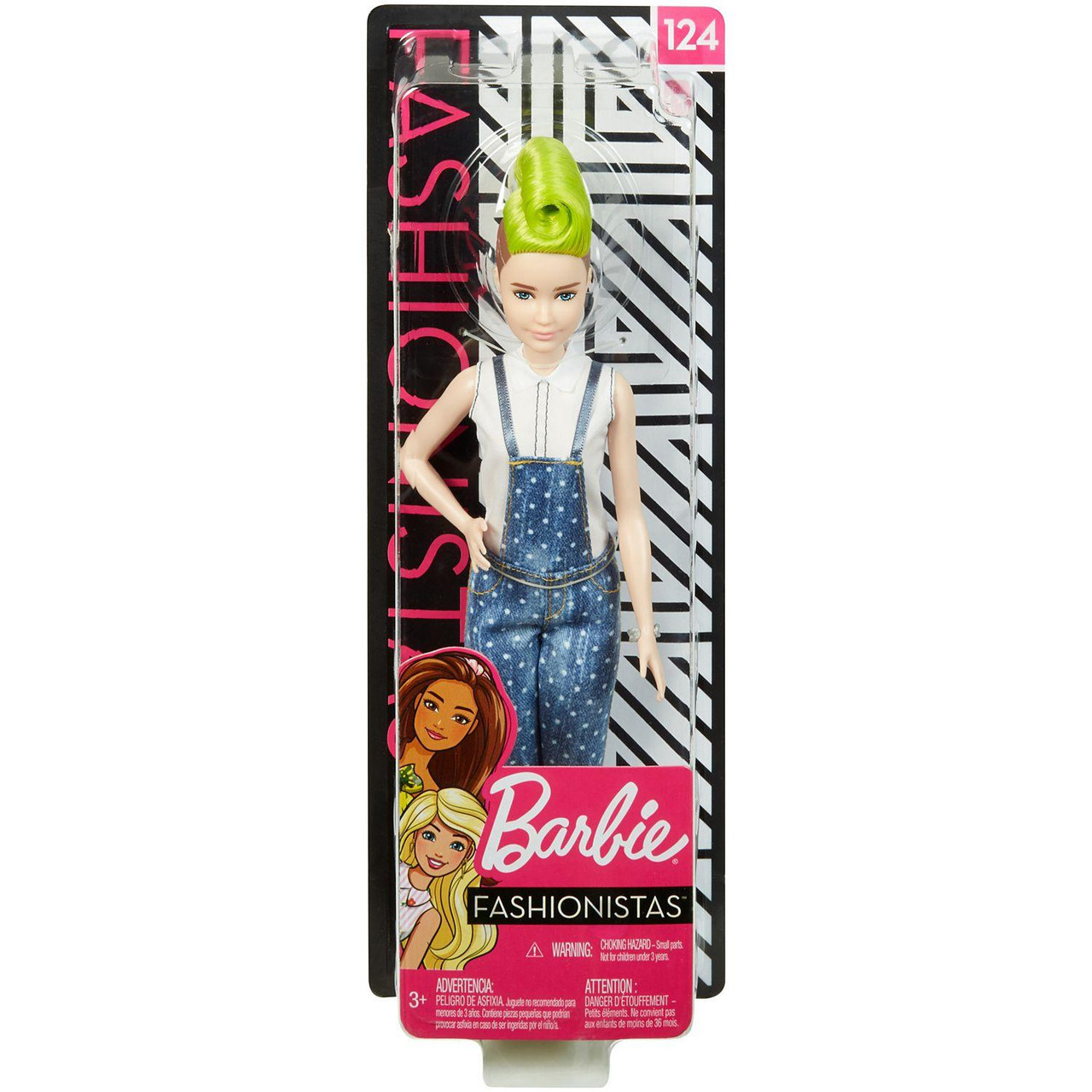 barbie fashionista green hair
