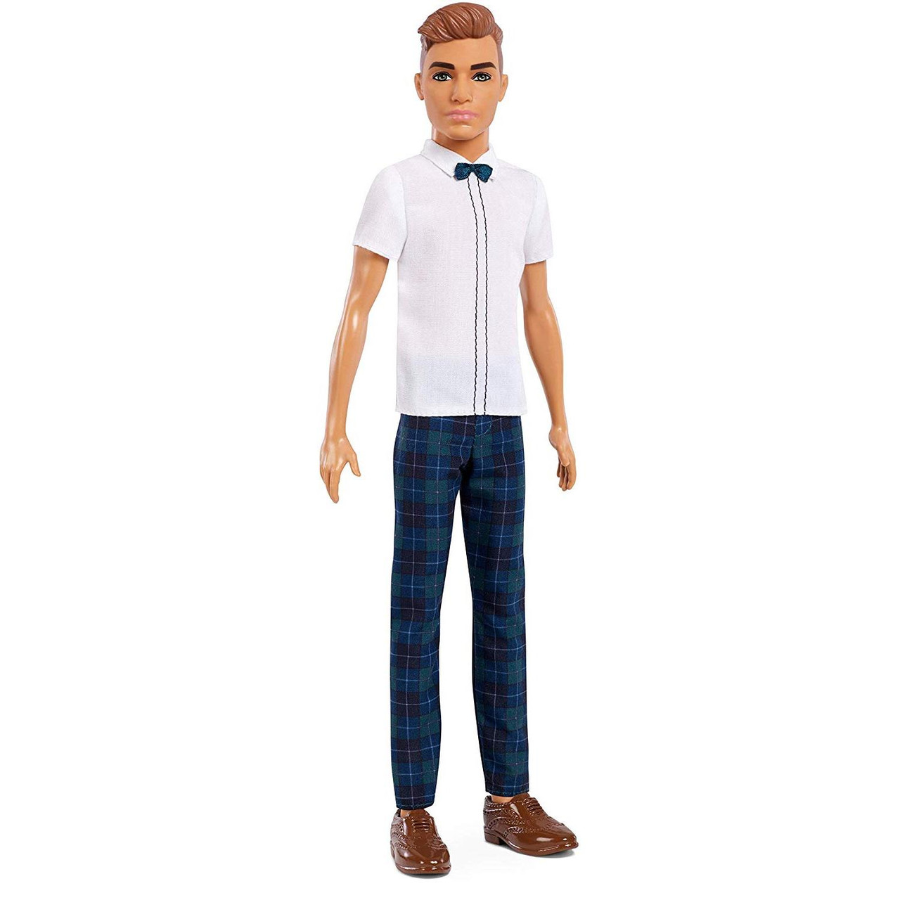 Barbie Fashionistas Doll 117 Ken with Slick Plaid Trousers and