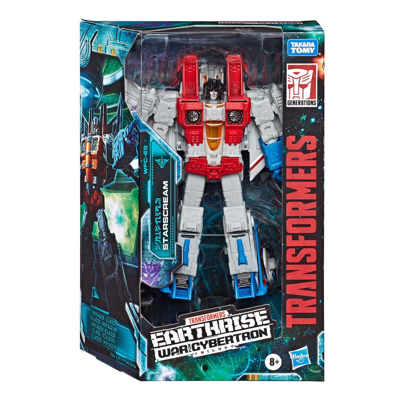 Transformers War for Cybertron: Earthrise Voyager Class STARSCREAM Action  Figure