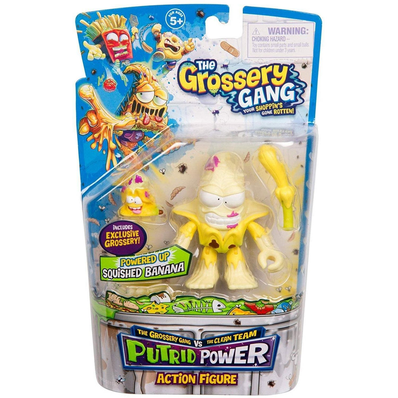Grossery Gang Action Figures Clean Team The Grossery Gang Putrid
