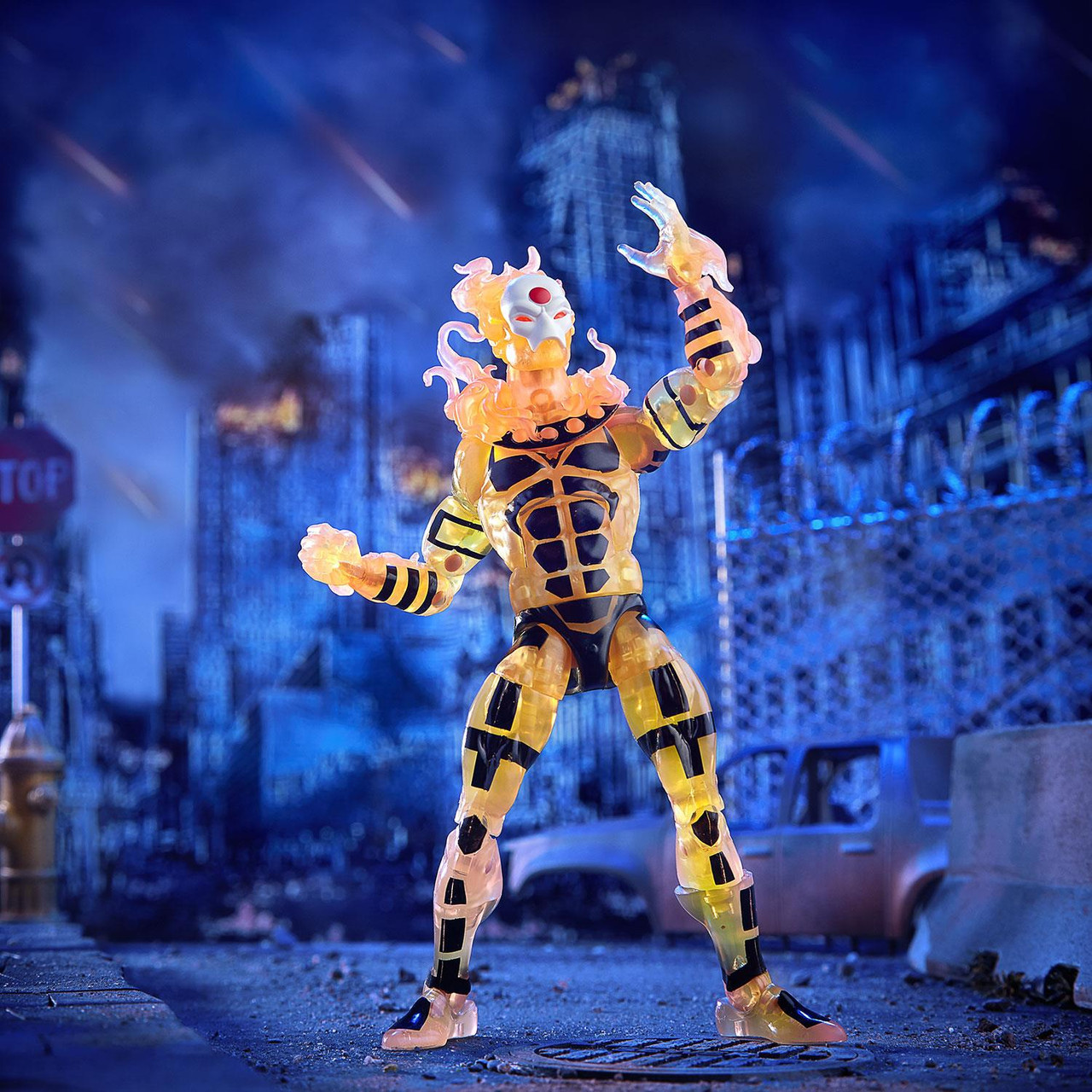 Hasbro Marvel Legends Series 6-inch Collectible Sunfire Action