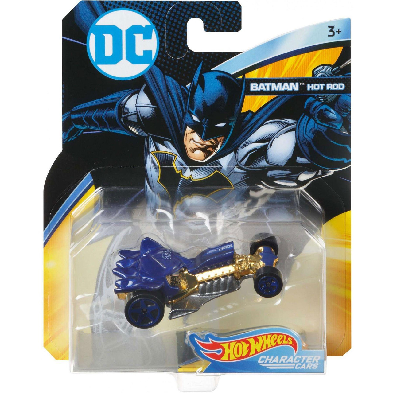 Hot Wheels DC Universe BATMAN HOT ROD 1:64 Scale Die-Cast Character Car -  Bubble-n-Squeak Toys