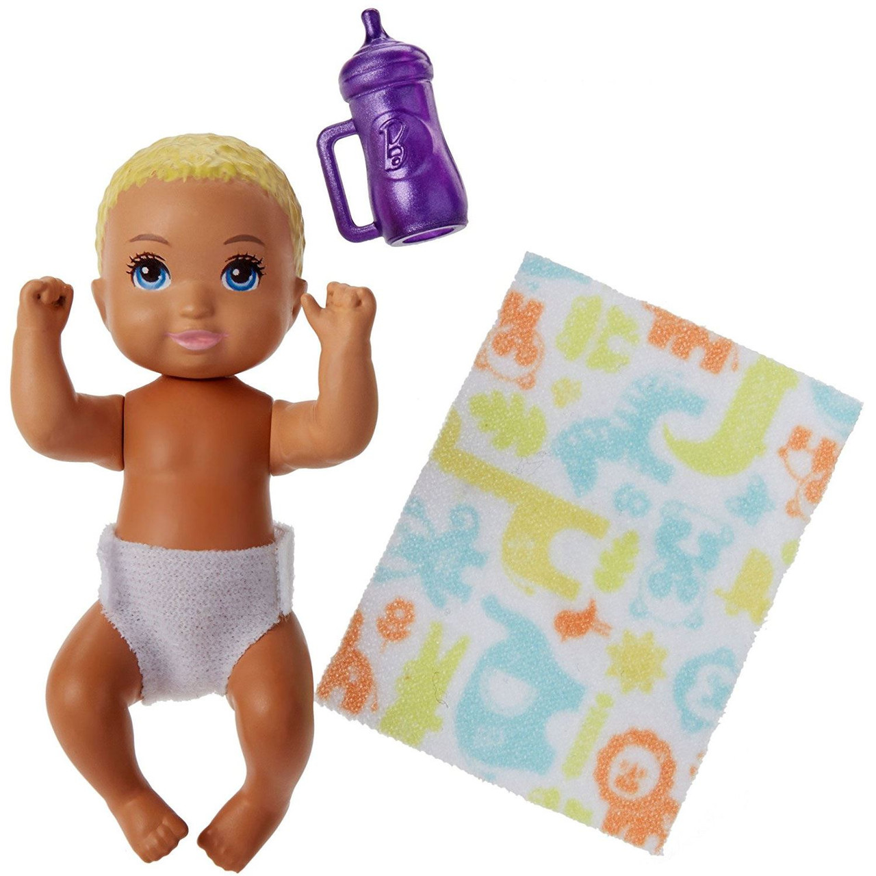 kolonie Kwestie Doorlaatbaarheid Barbie Skipper Babysitters Inc. Blonde Baby Doll with Blue Eyes &  Accessories - Bubble-n-Squeak Toys