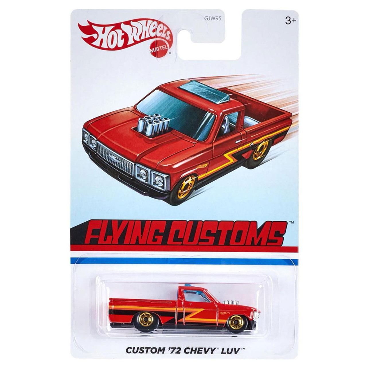 Hot Wheels Flying Customs CUSTOM '72 CHEVY LUV 1:64 Scale Die-cast