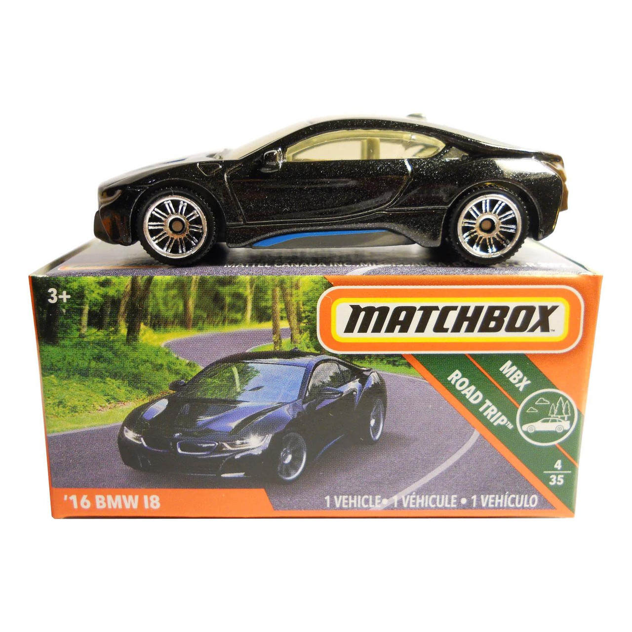 Matchbox Power Grabs '16 BMW I8 1:64 Scale Die-cast Vehicle - The