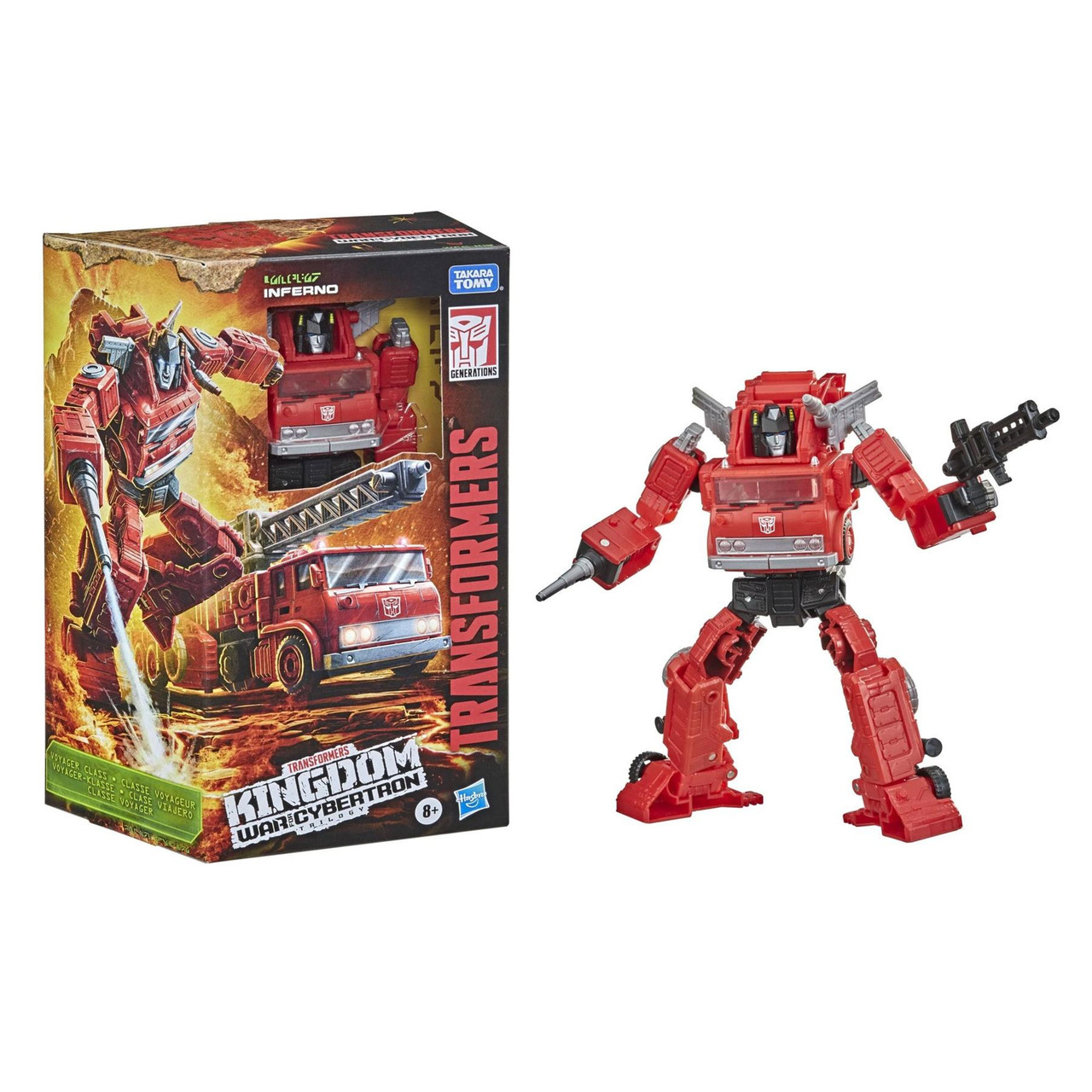 Transformers Kingdom War for Cybertron INFERNO Complete
