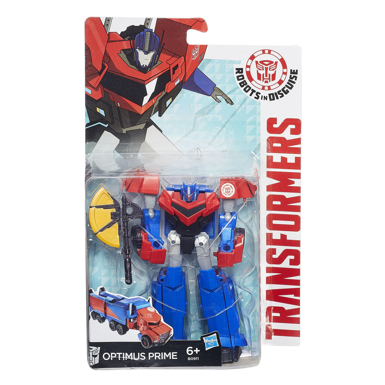 Robots in disguise hot sale optimus prime toy