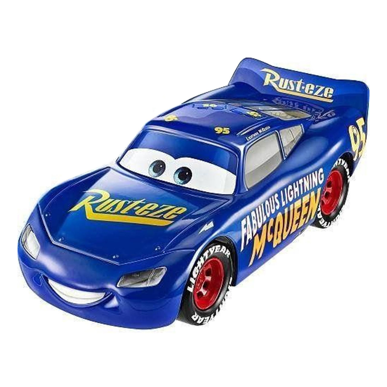 Disney Pixar Cars 3: FABULOUS LIGHTNING McQUEEN 1:55 Scale Die-Cast Vehicle  - Bubble-n-Squeak Toys