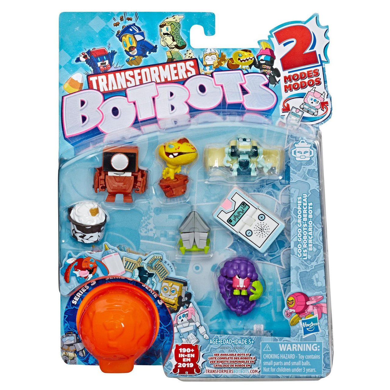 Transformers BotBots Series 3: GOO-GOO GROOPIES 8-Pack 2-in-1 Collectible  Figures