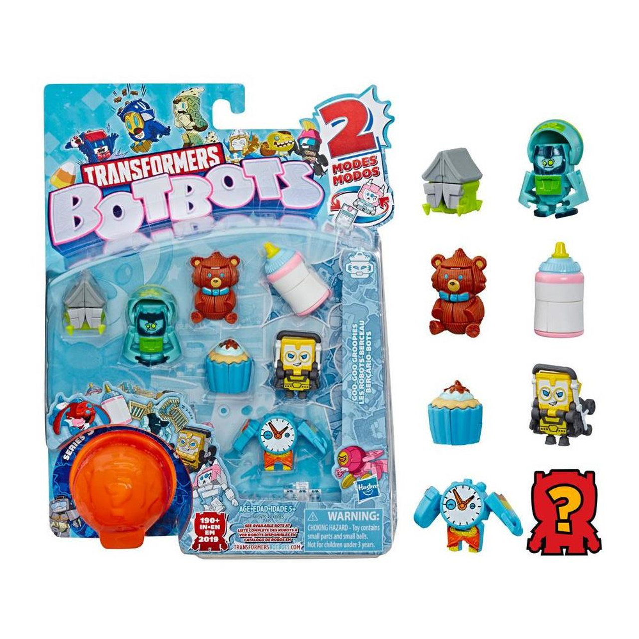 Transformers BotBots Series 3: GOO-GOO GROOPIES 8-Pack 2-in-1 Collectible  Figures