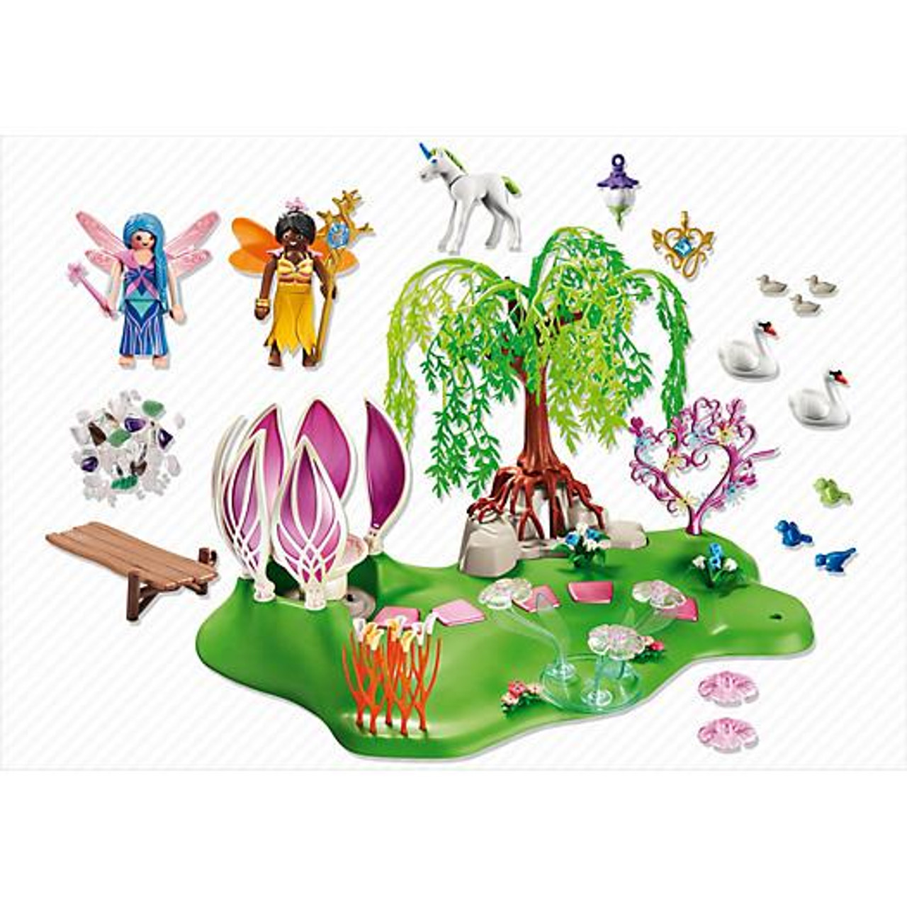 Playmobil fairy clearance garden