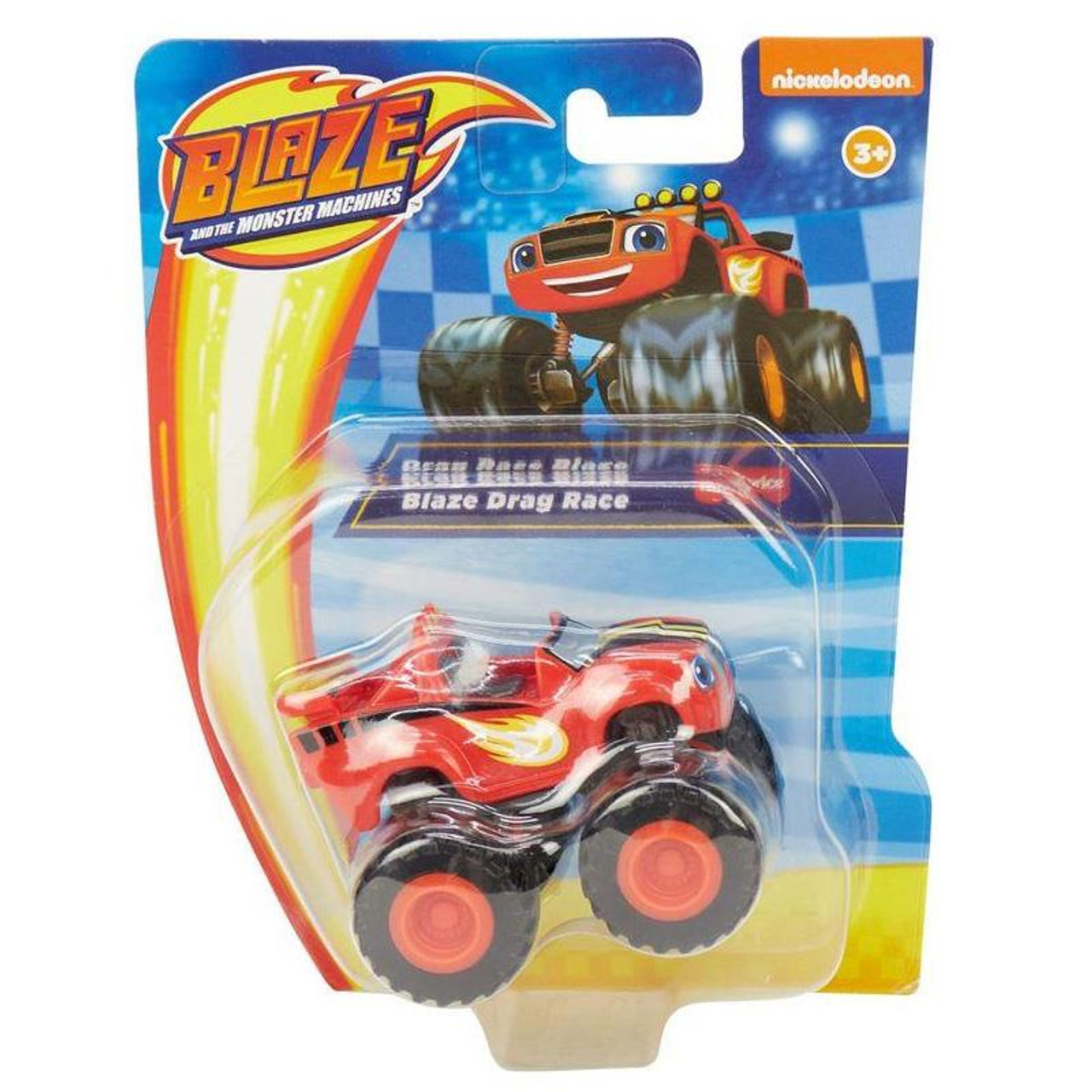 Nickelodeon Blaze & the Monster Machines DRAG RACE BLAZE Push