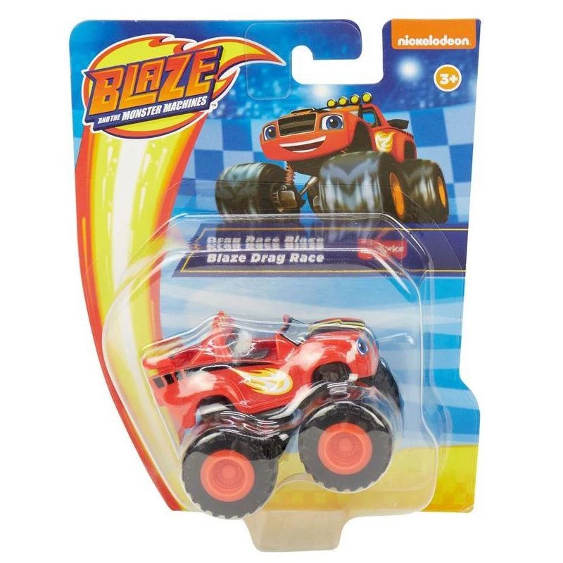 Nickelodeon Blaze the Monster Machines DRAG RACE BLAZE Push