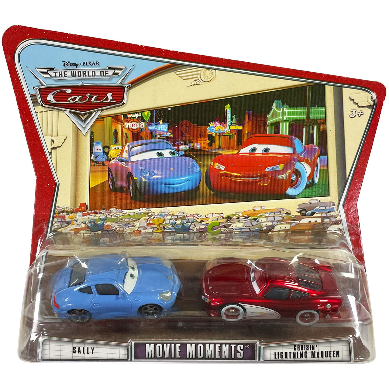 Disney Pixar Cars Sally And Cruisin Lightning Mcqueen 155 Scale Die Cast Vehicle 2 Pack 