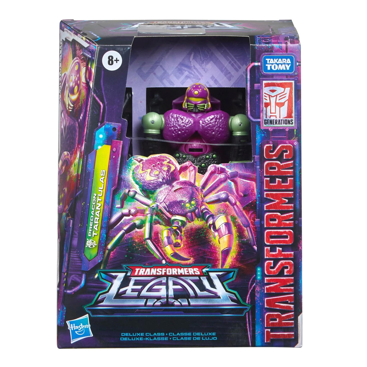 Transformers Legacy Deluxe PREDACON TARANTULAS Action Figure - The