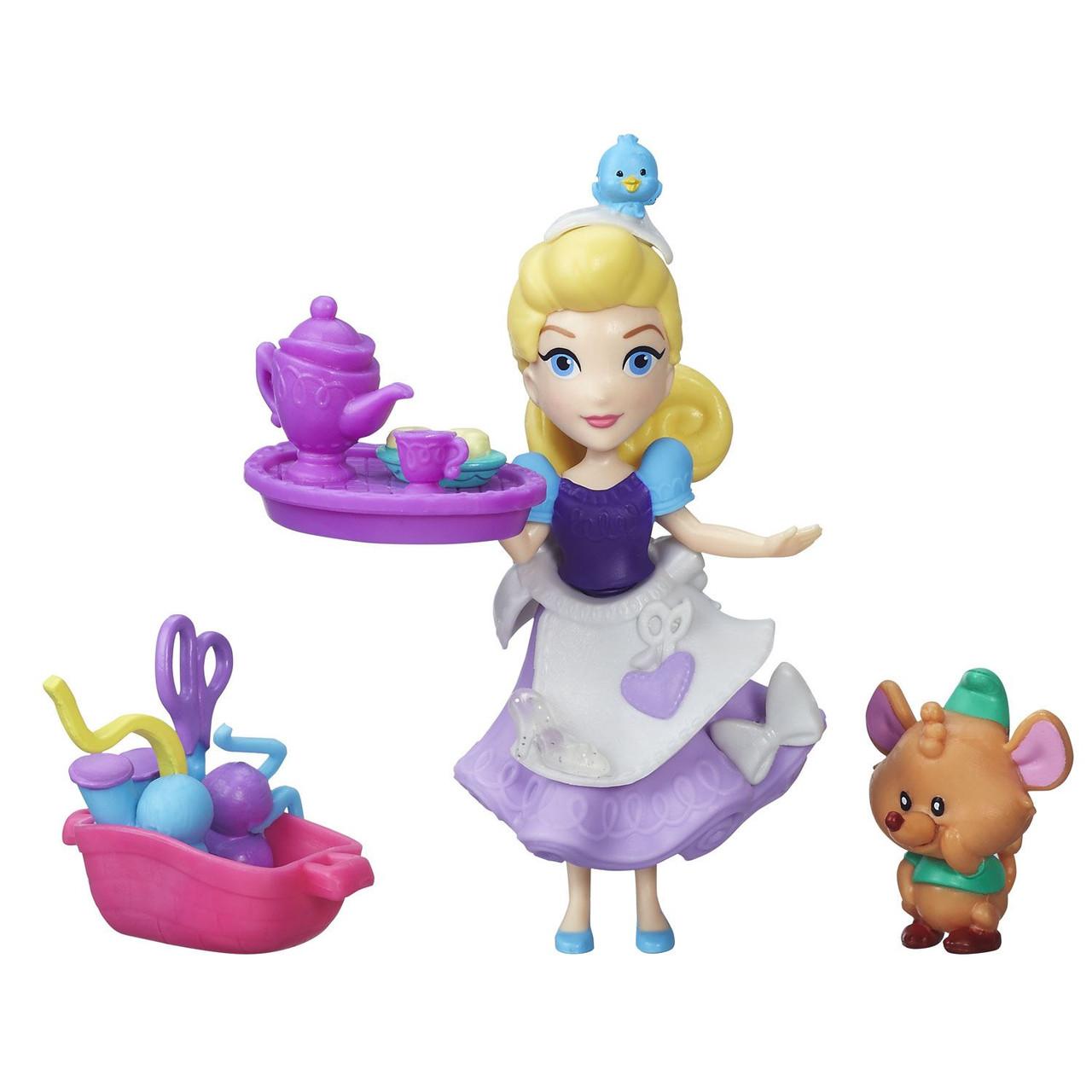 Disney Princess Little Kingdom CINDERELLA'S SEWING PARTY Doll