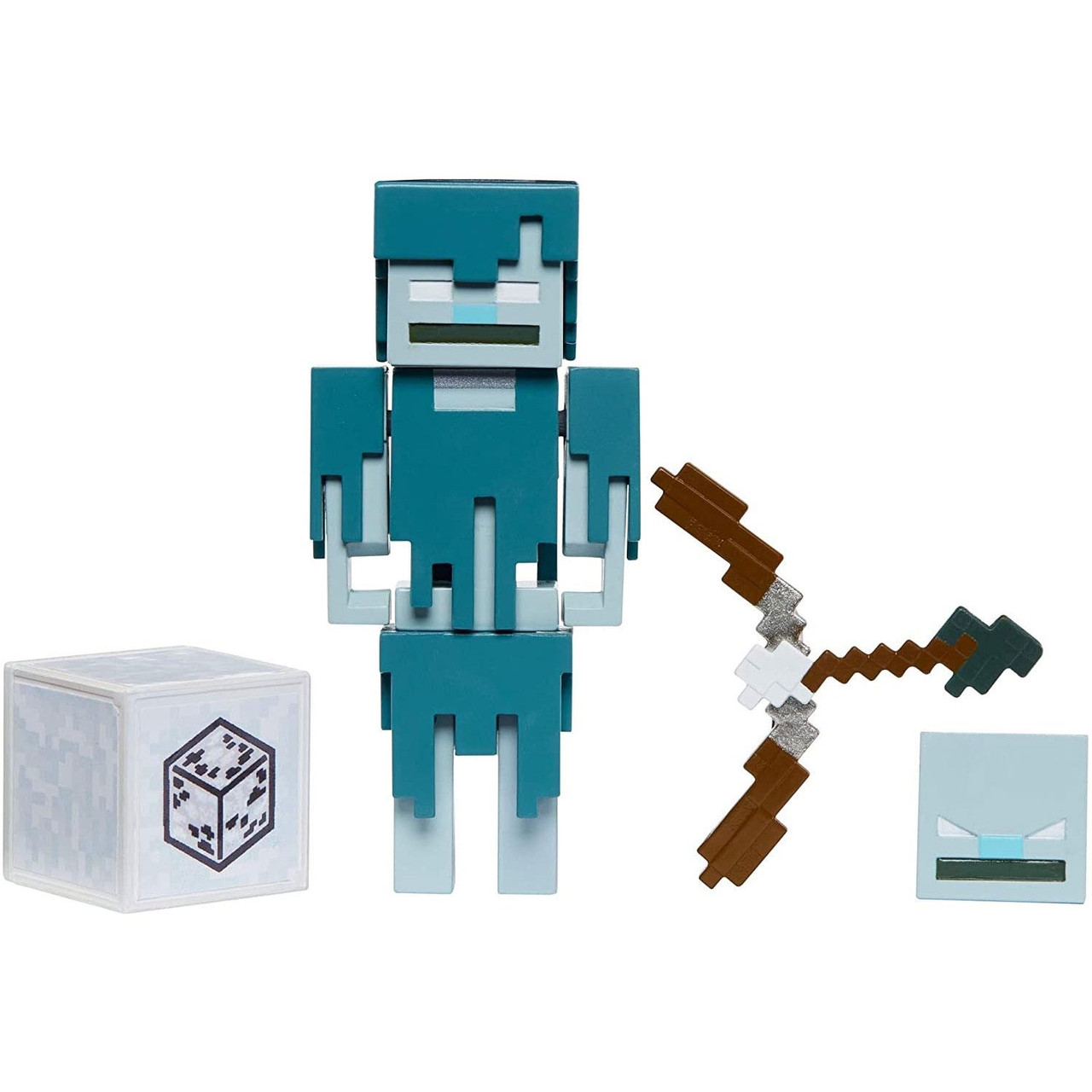 Minecraft Comic Maker STRAY AND ALEX IN ENCHANTED ARMOR 3.25 inch