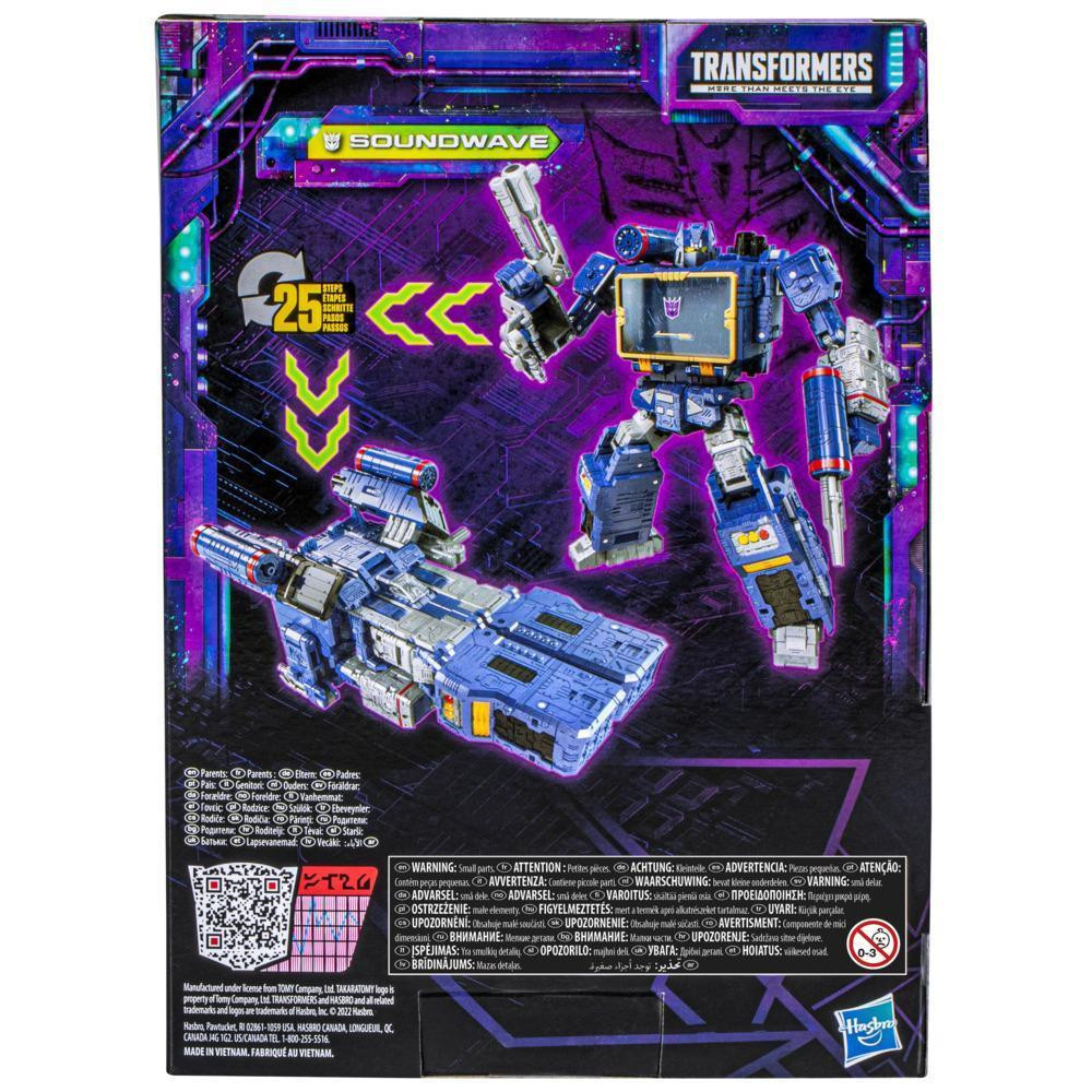Transformers Legacy Voyager SOUNDWAVE Action Figure