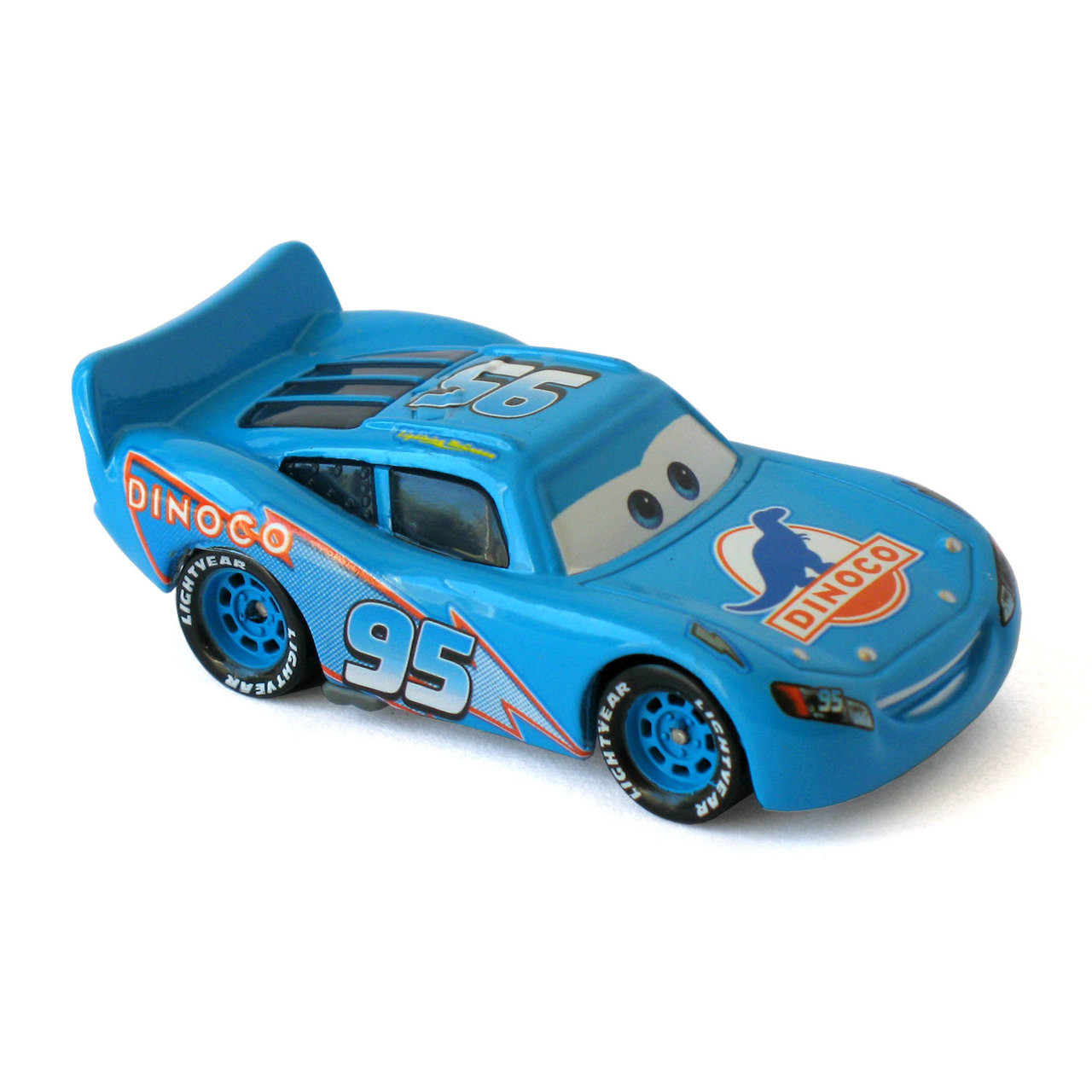 Disney Pixar Cars Dinoco Lightning Mcqueen 155 Scale Die Cast Vehicle Bubble N Squeak Toys 