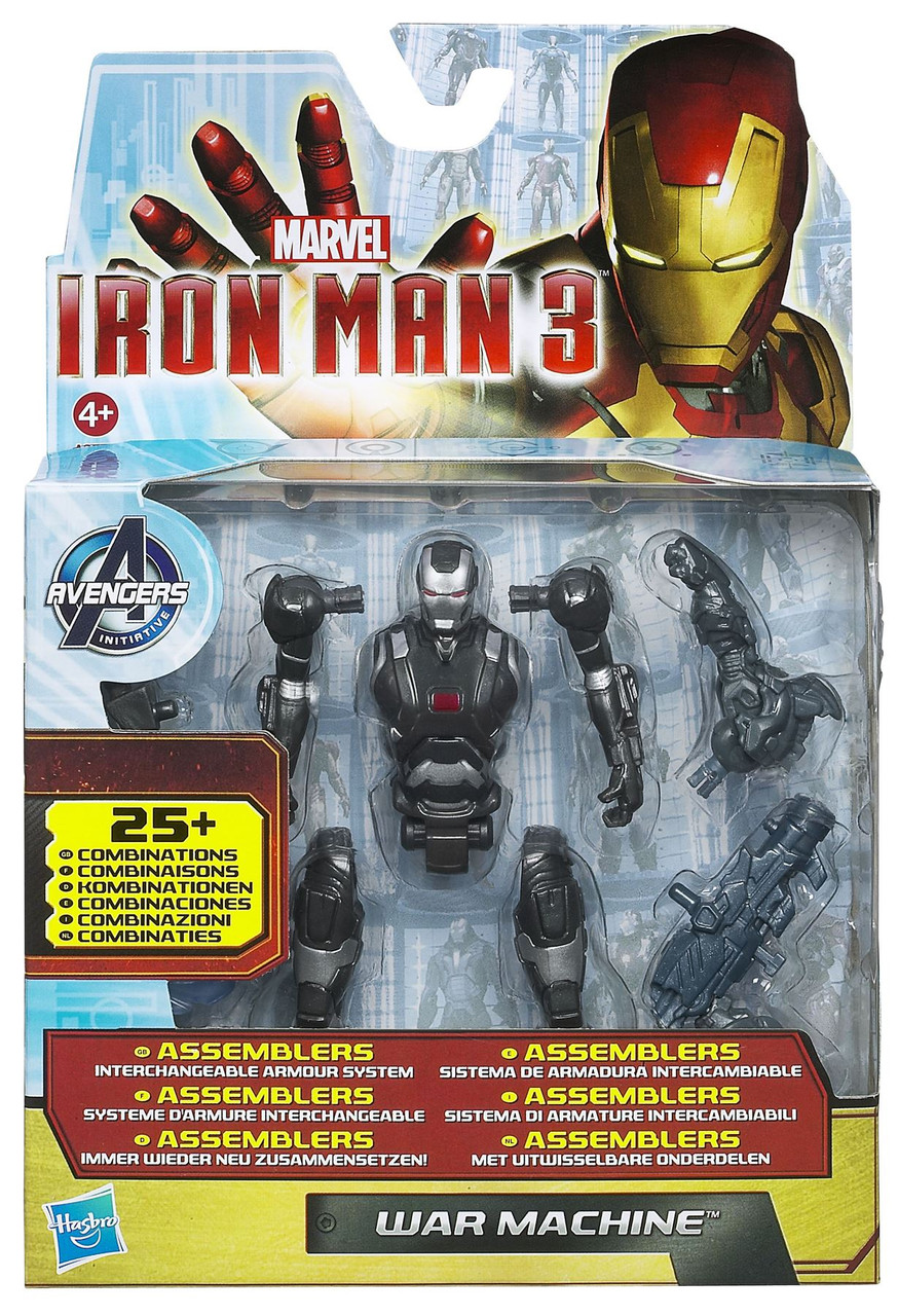 Iron Man 3 War Machine 限定版フィギュア Iron Man 3 - WAR MACHINE 10cm Assemblers Action Figure - The Toy Barn