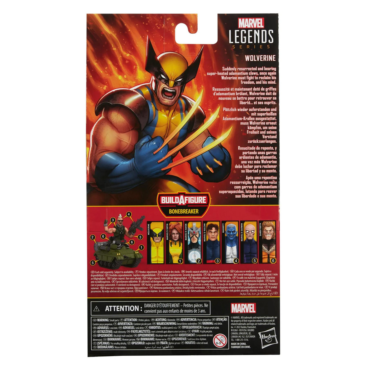 Marvel Legends X-Men 6 Inch Action Figure Box Set Exclusive - Wolverin