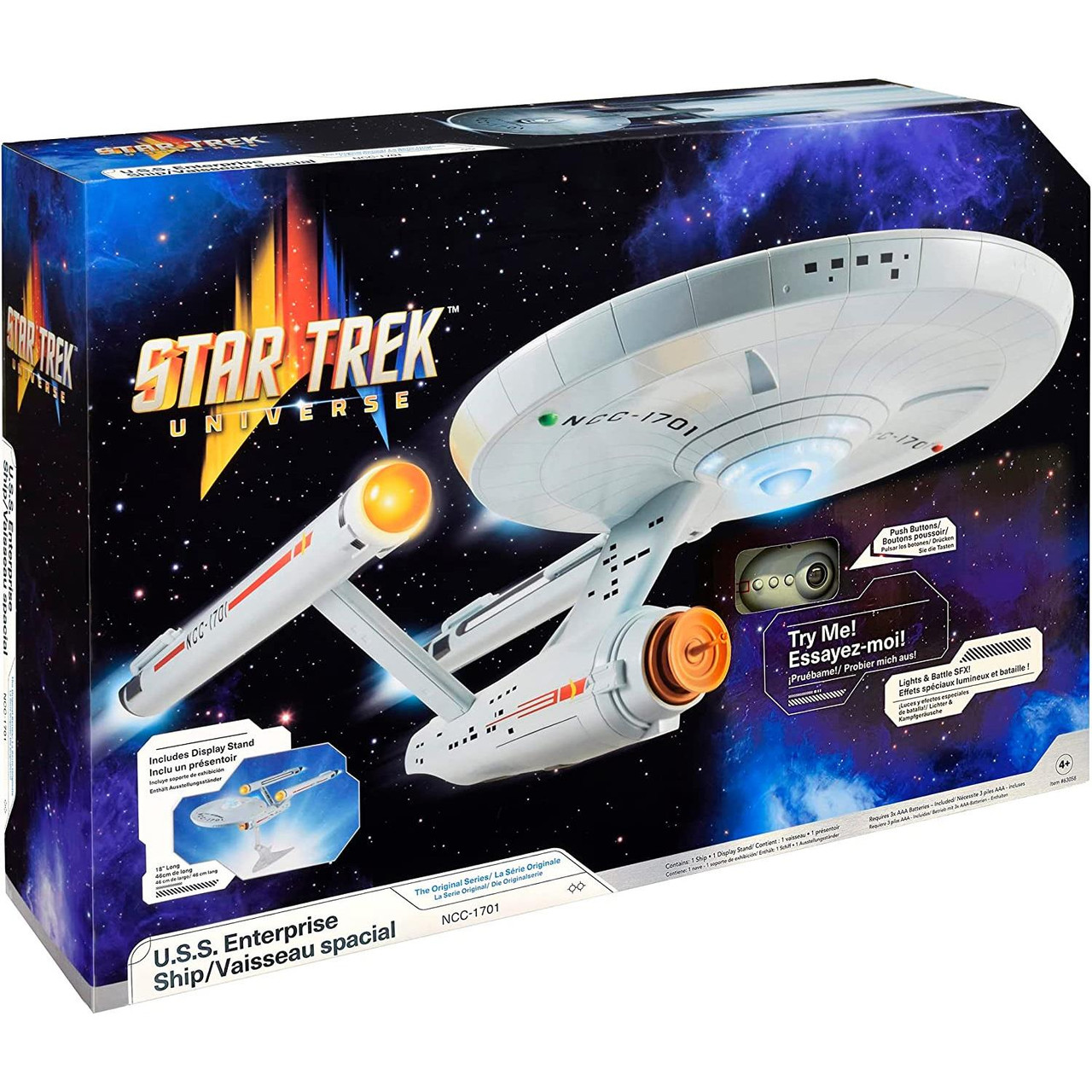 Star Trek Universe - The Original Series U.S.S. ENTERPRISE Ship