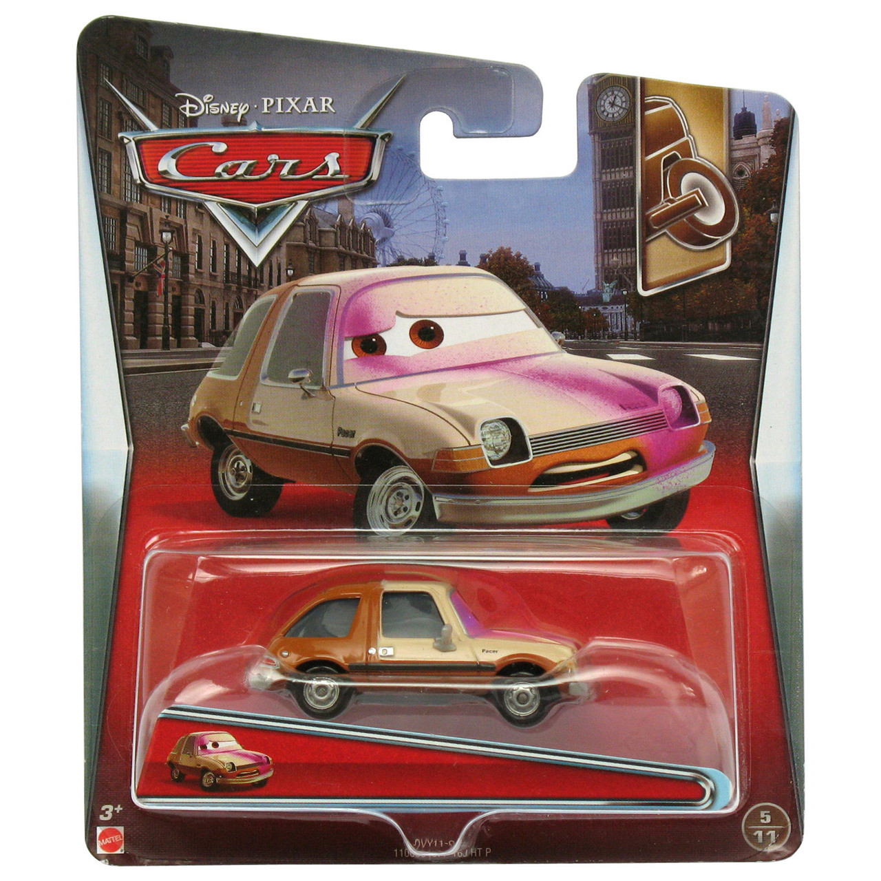 Disney Pixar Cars: TUBBS PACER with Paint Spray 1:55 Scale Die