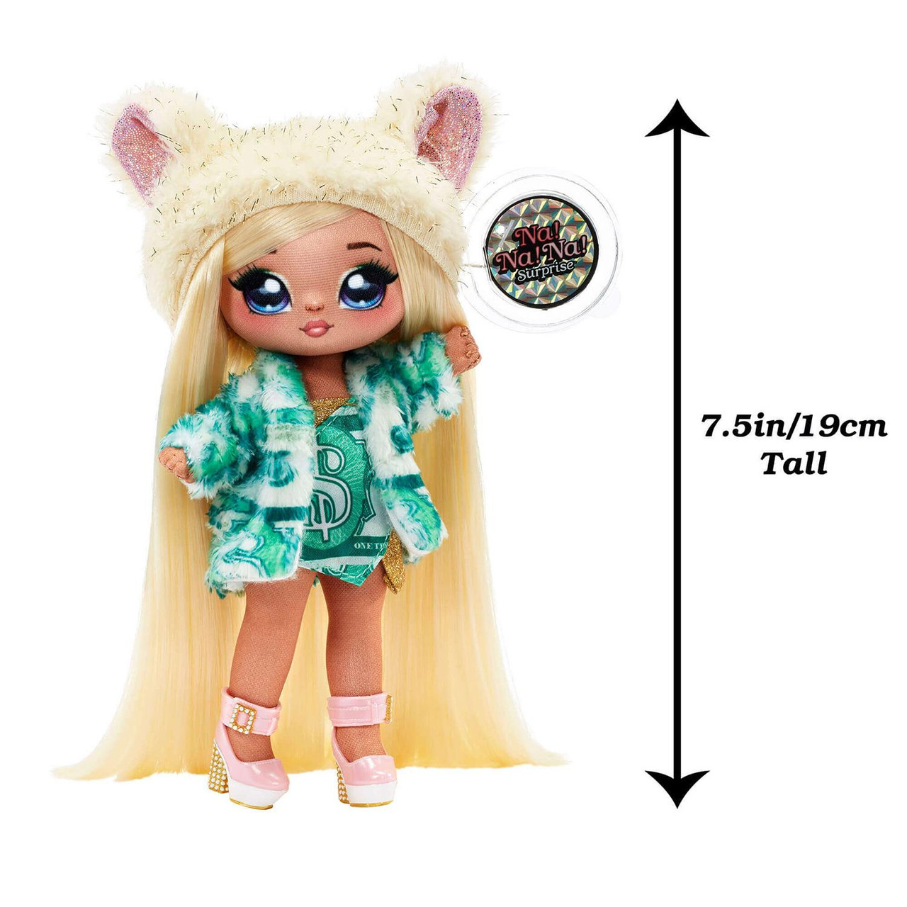 Na! Na! Na! Surprise VICTORIA GRAND Glam Series 2-in-1 Soft Fashion Doll