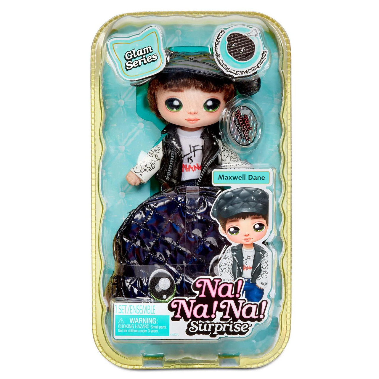 Na! Na! Na! Surprise MAXWELL DANE Glam Series 2-in-1 Soft Fashion