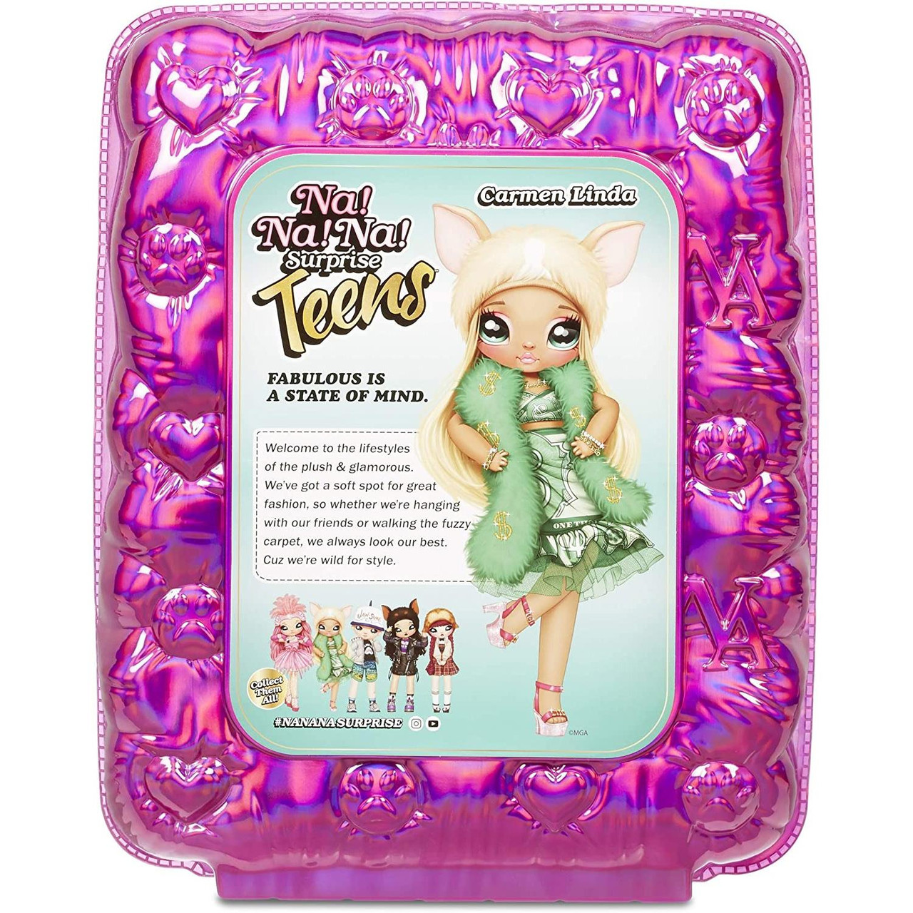 Na Na Na Surprise Teens Fashion Doll – Samantha Smartie, 11 Soft