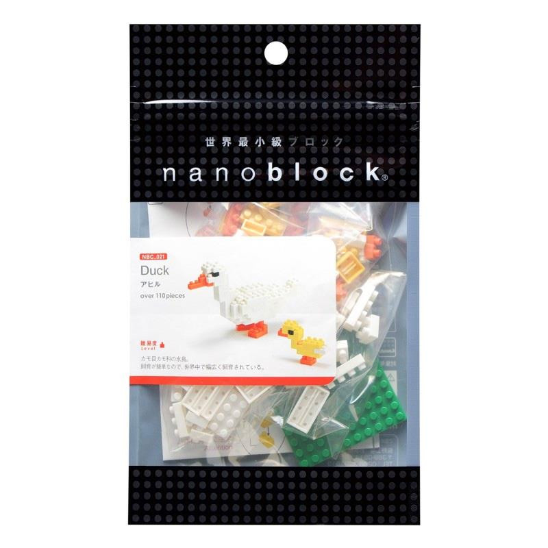 Nanoblock NBC_020 DUCK & DUCKLING Micro-Sized Building Set - The Toy Barn