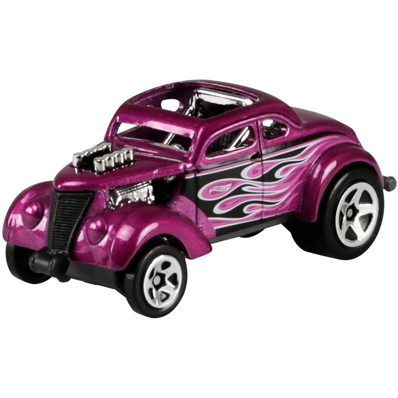 Pack com 5 Miniaturas Hot Wheels - HW Flames - Minisclub