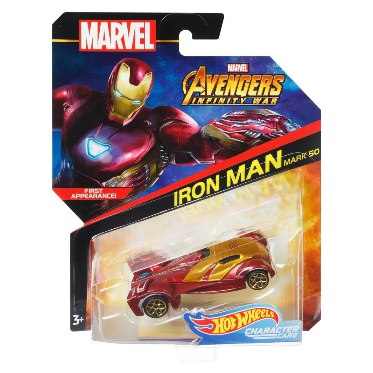 hot wheels iron man car