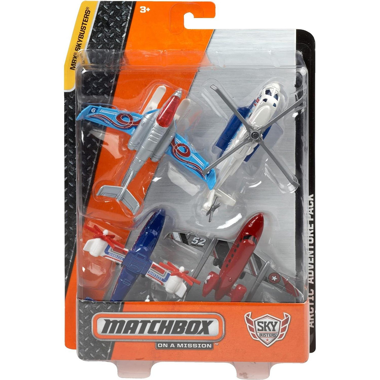 Matchbox Sky Busters Arctic Adventure Pack: MBX S-XP, Sikorsky S-92 ...