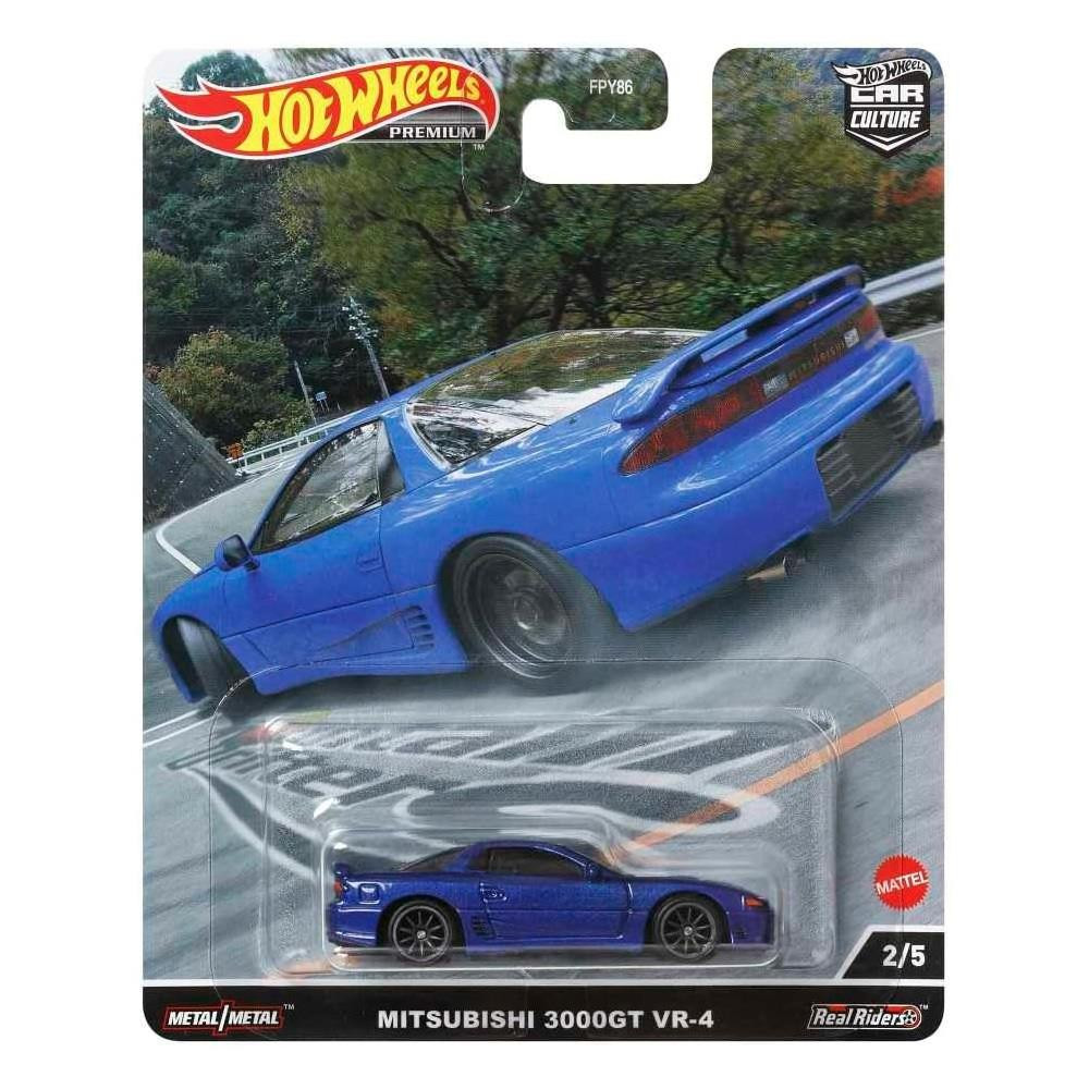 限定ホットウィール 三菱3000GT VR-4　GTO Hot Wheels Premium Car Culture MITSUBISHI 3000GT VR-4 1:64 Scale