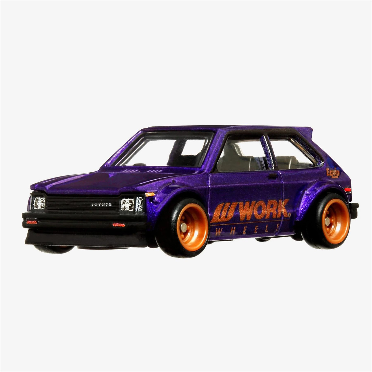 Hot Wheels Car Culture '81 TOYOTA STARLET KP61 1:64 Scale Die-cast Vehicle  (Ronin Run #3/5)